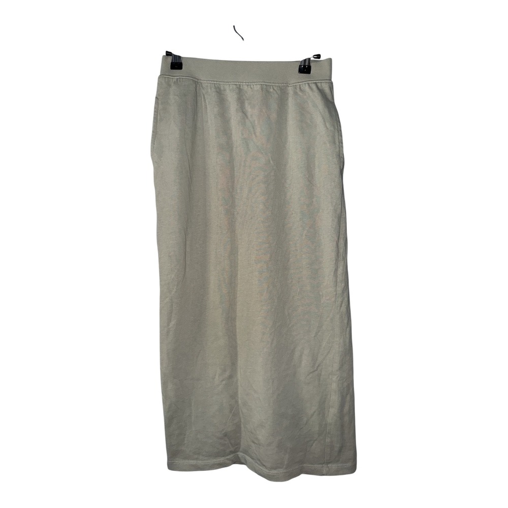 Zara Sage Green Pull On Maxi Skirt, Small